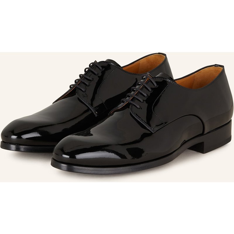Magnanni Lackschnürer schwarz