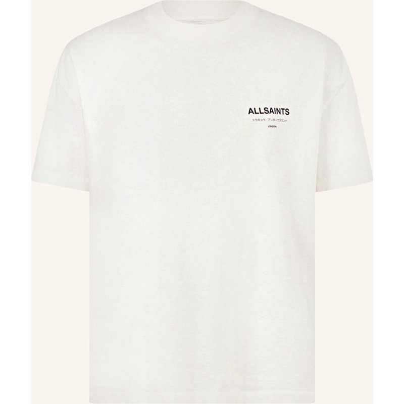 Allsaints T-Shirt Underground weiss