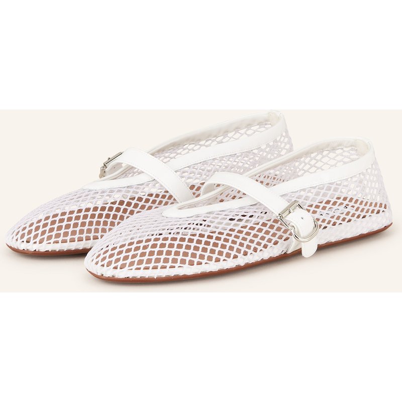 Alaïa Ballerinas weiss