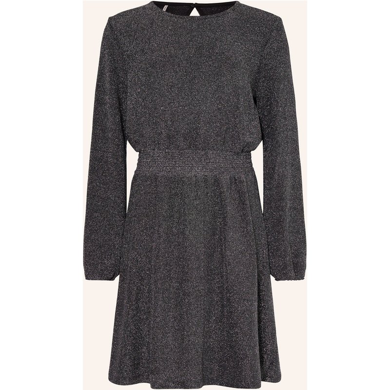 Only Kleid Mit Glitzergarn schwarz