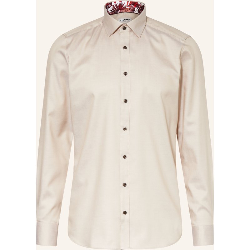 Olymp Hemd Level Five Body Fit beige