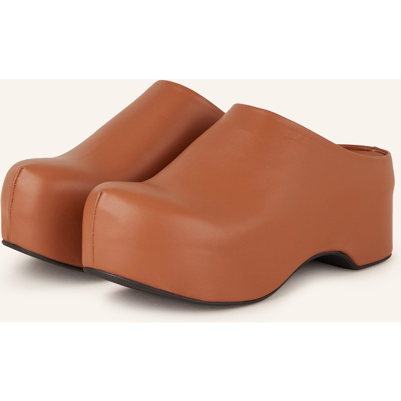 Marni Plateau-Mules braun