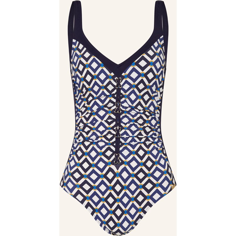 Charmline Shape-Badeanzug Seaside Dining blau