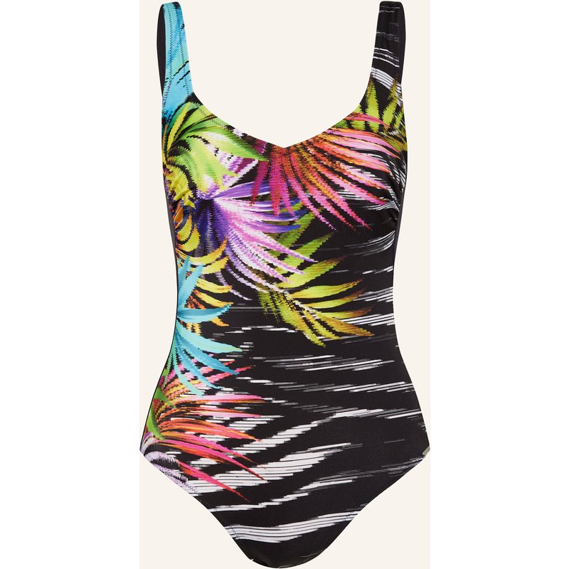 Charmline Shape-Badeanzug Palmeraie View pink