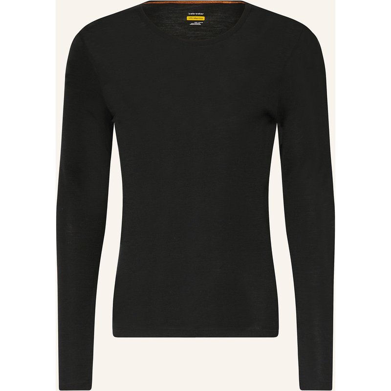 Icebreaker Funktionswäsche-Shirt 175 Everyday Aus Merinowolle schwarz