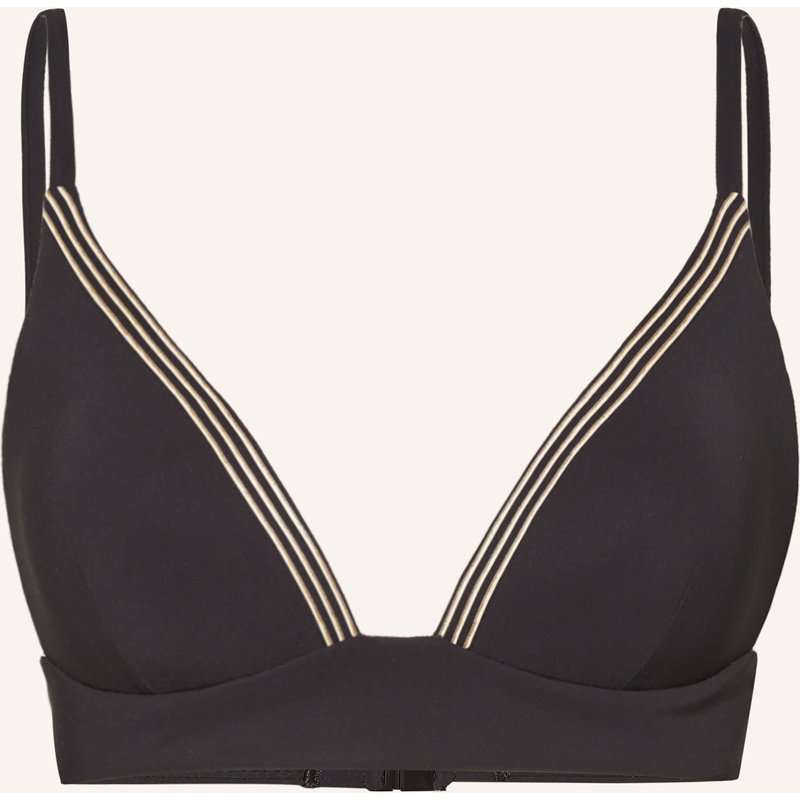 Maryan Mehlhorn Bralette-Bikini-Top Stratum schwarz