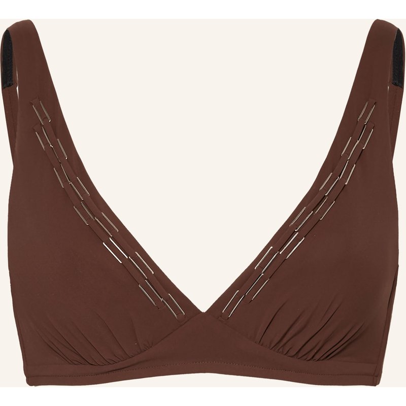 Maryan Mehlhorn Bügel-Bikini-Top Harmonia braun