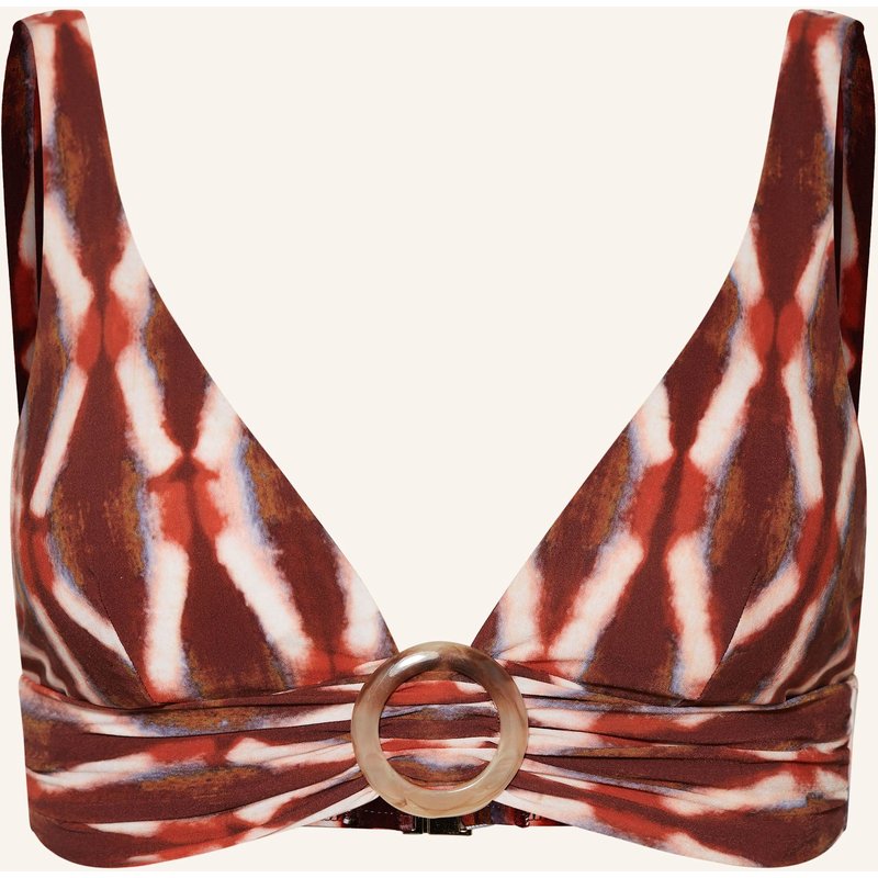 Maryan Mehlhorn Bralette-Bikini-Top Sanguine rot