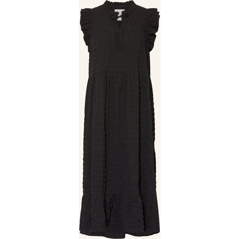 Part Two Kleid Gimalinapw Mit Rüschen schwarz