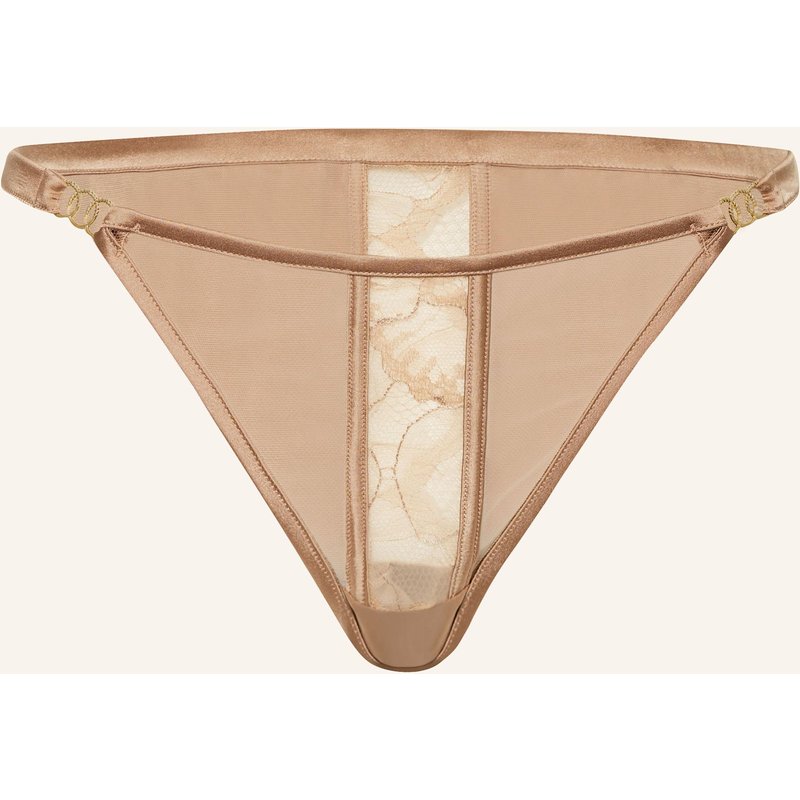 Livy Slip Adorn Aus Seide beige