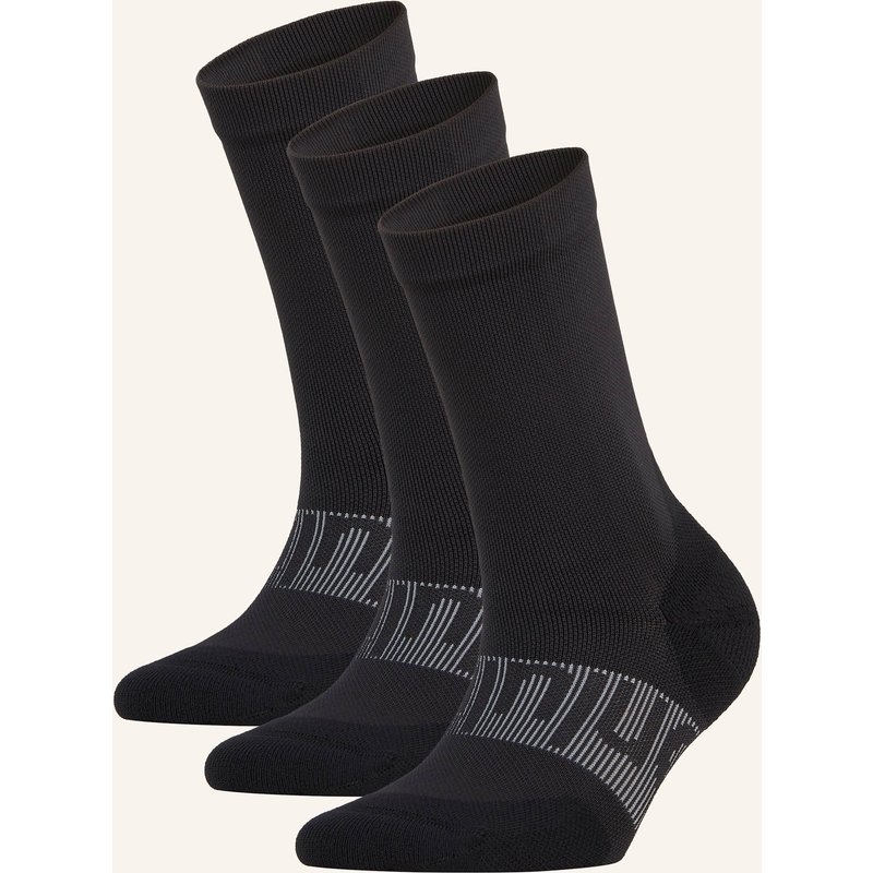 Lululemon 3er-Pack Sportsocken Power Stride Crew schwarz