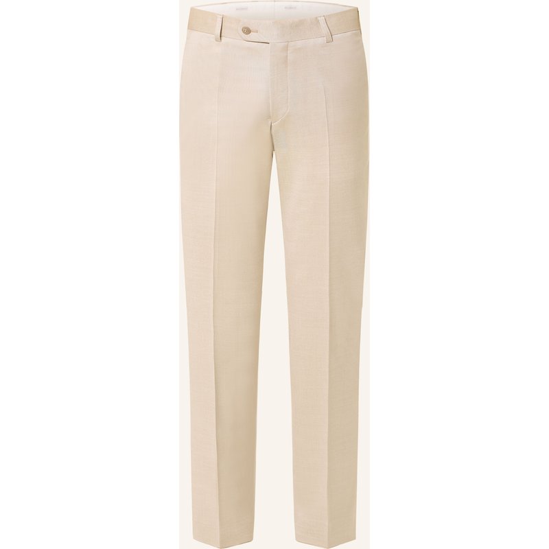 Wilvorst Anzughose Slim Fit beige