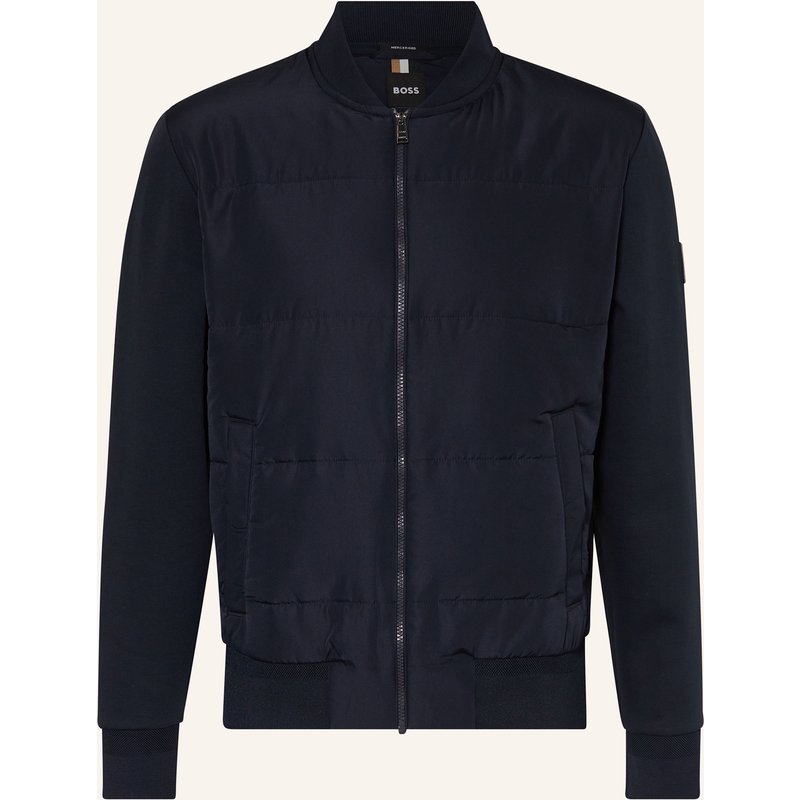 Boss Jacke Skiles Im Materialmix blau