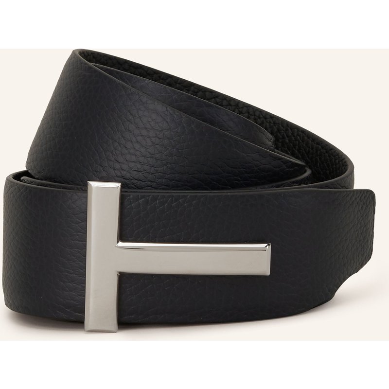 Tom Ford Ledergürtel blau