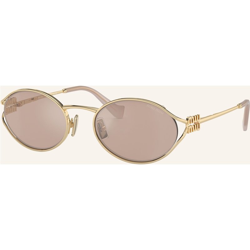 Miu Miu Sonnenbrille Mu 52ys gold
