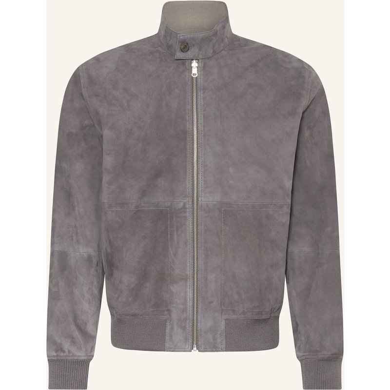 Arma Lederblouson Baron Zum Wenden grau