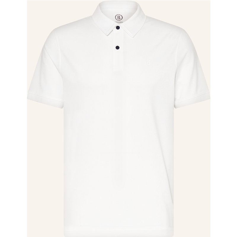 Bogner Piqué-Poloshirt Timo Regular Fit weiss