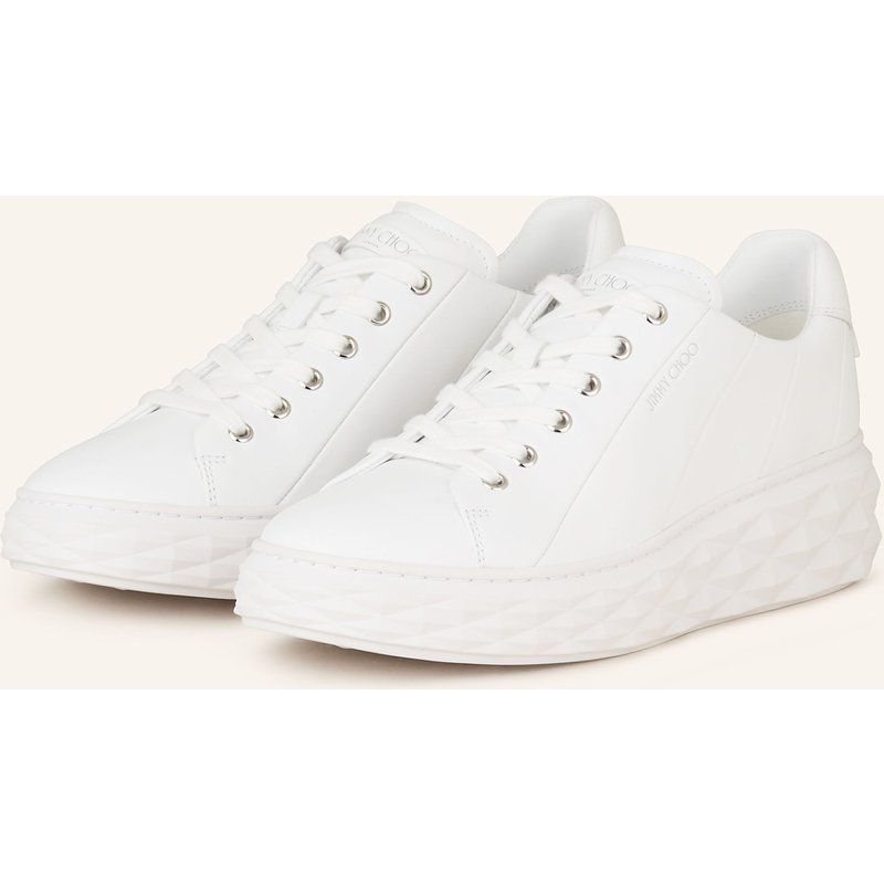 Jimmy Choo Sneaker Diamond Light Maxi weiss