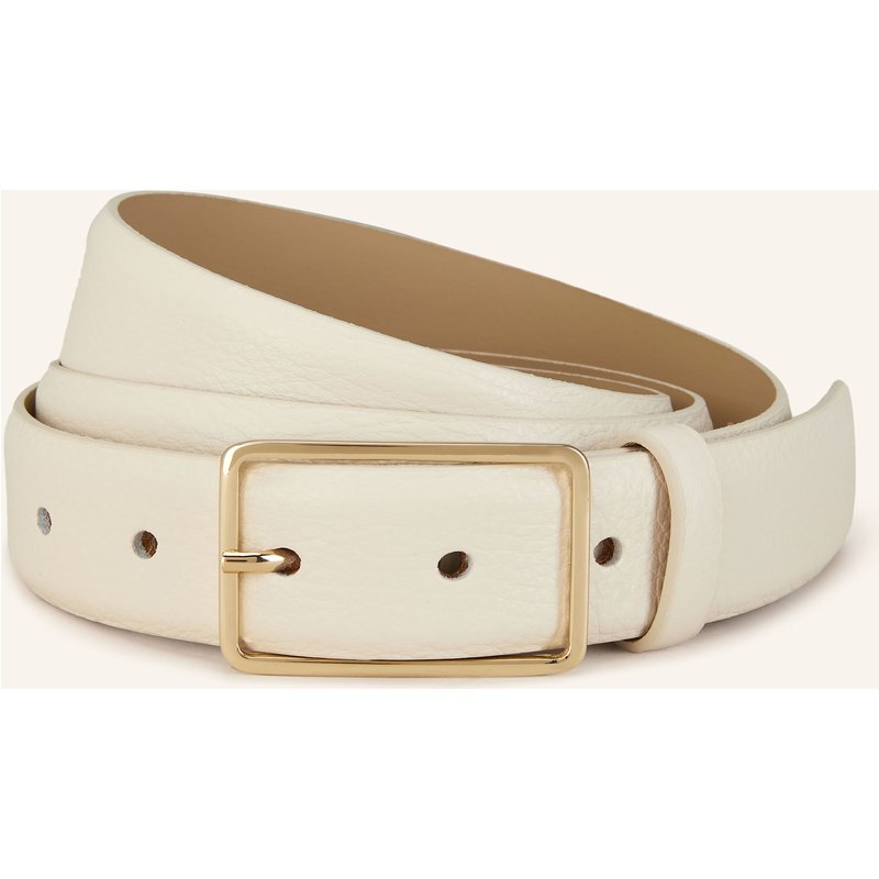 Abro Ledergürtel Dahlia beige