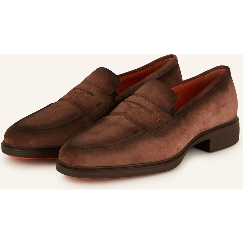 Santoni Penny-Loafer Easyloafer braun