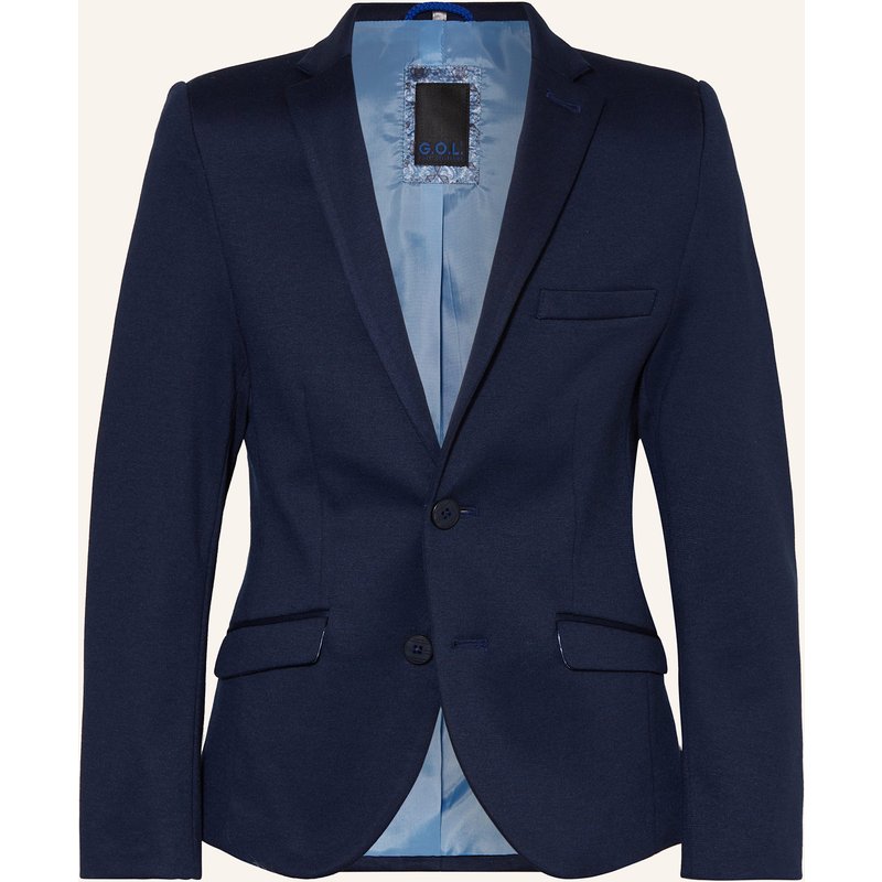G.O.L. Finest Collection Jerseysakko Slim Fit blau