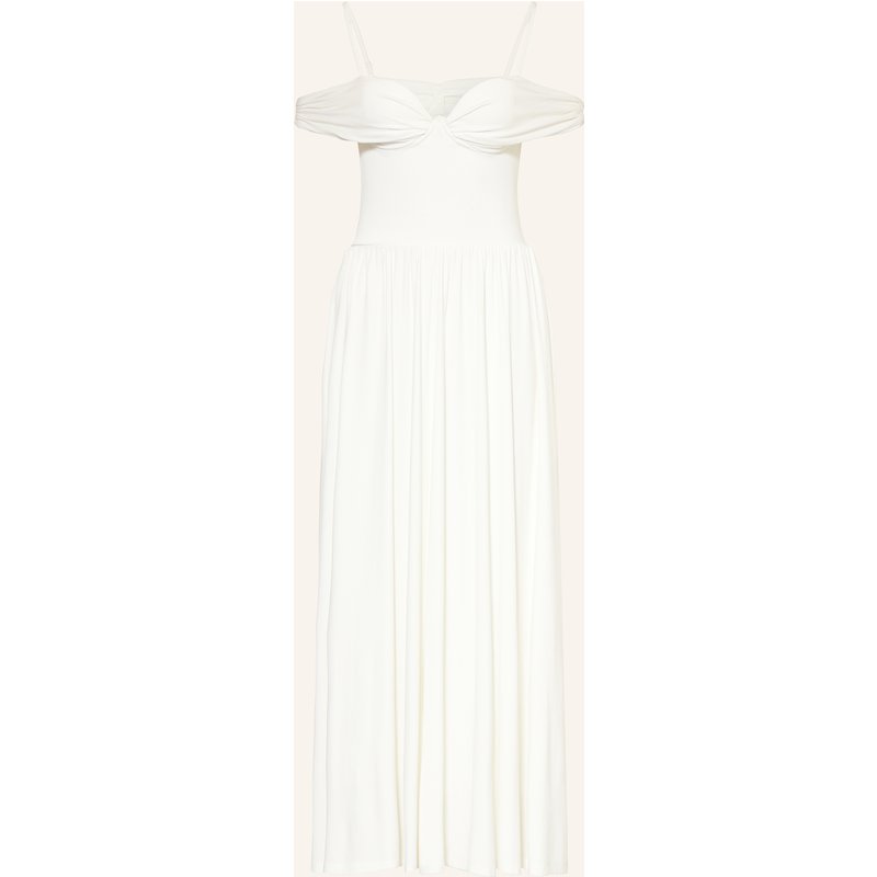 Simkhai Cocktailkleid Amarantha Im Materialmix weiss