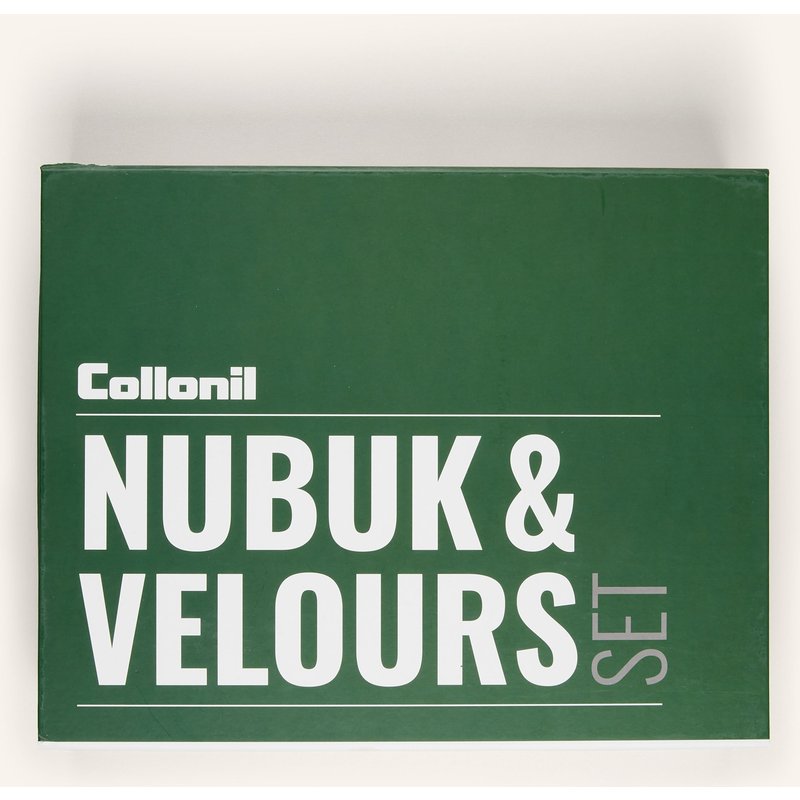 Collonil 5-Tlg. Schuhpflege-Set Nubuk & Velours gruen