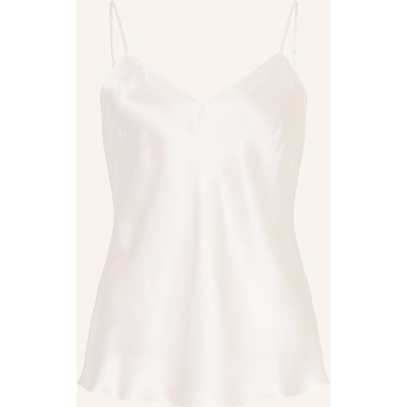 Simone Pérèle Schlaftop Love Me Aus Seide beige