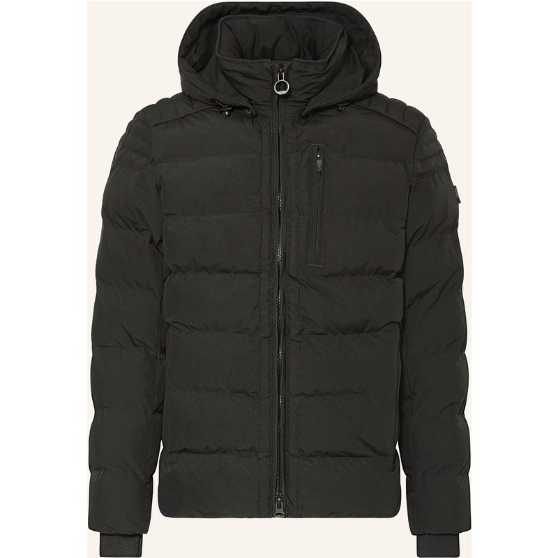 Wellensteyn Steppjacke Mit Abnehmbarer Kapuze schwarz