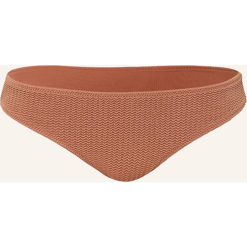 Seafolly Basic-Bikini-Hose Sea Dive braun