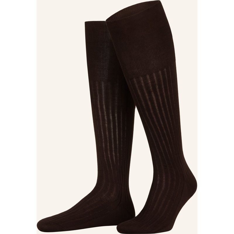 Falke Kniestrümpfe Luxury No.13 braun