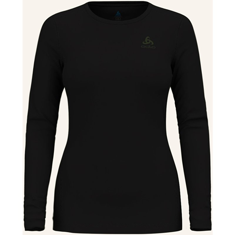 Odlo Funktionswäsche-Shirt Natural Merino 260 Aus Merinowolle schwarz
