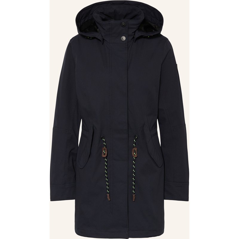 Wellensteyn Parka Cornfield Mit Abnehmbarer Kapuze blau