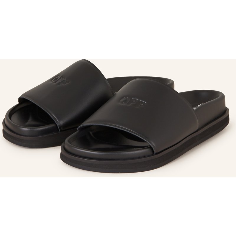 Off-White Pantoletten Cloud Off schwarz