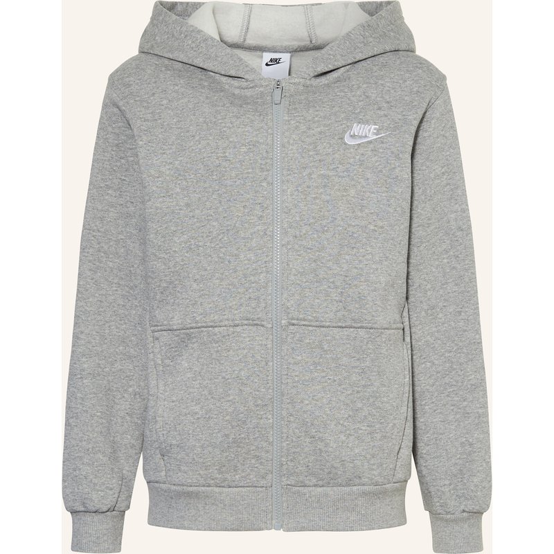 Nike Sweatjacke Club grau