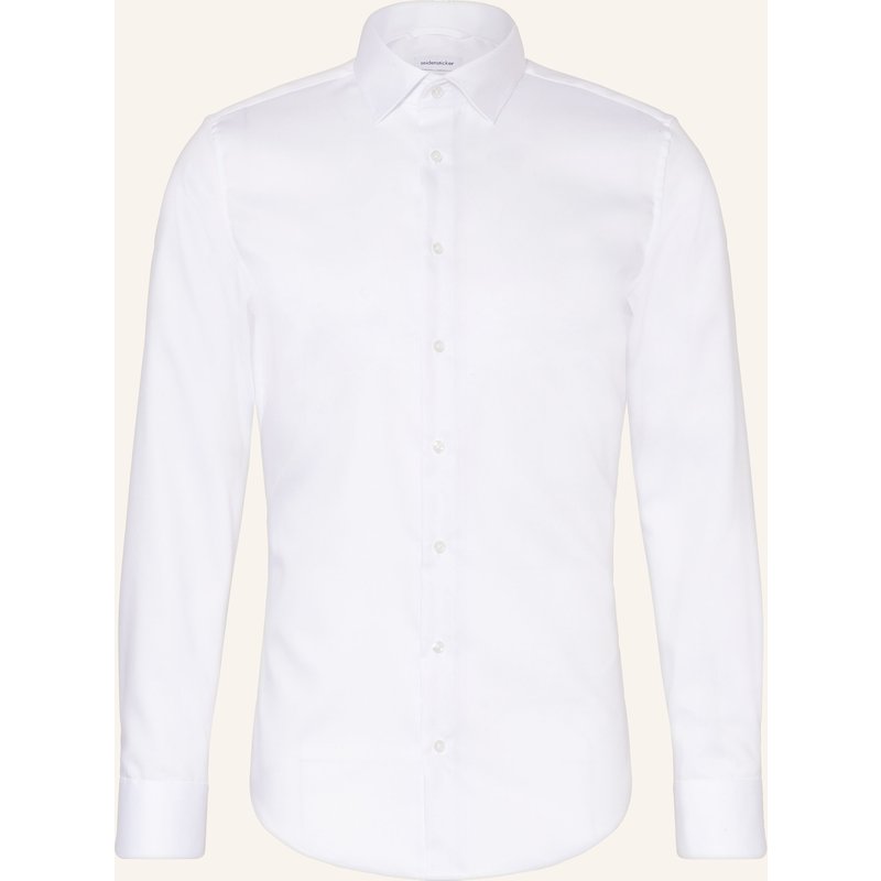 Seidensticker Hemd Slim Fit weiss