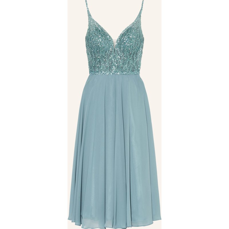 Hey Kyla Cocktailkleid Mit Pailetten Und Schmucksteinen blau
