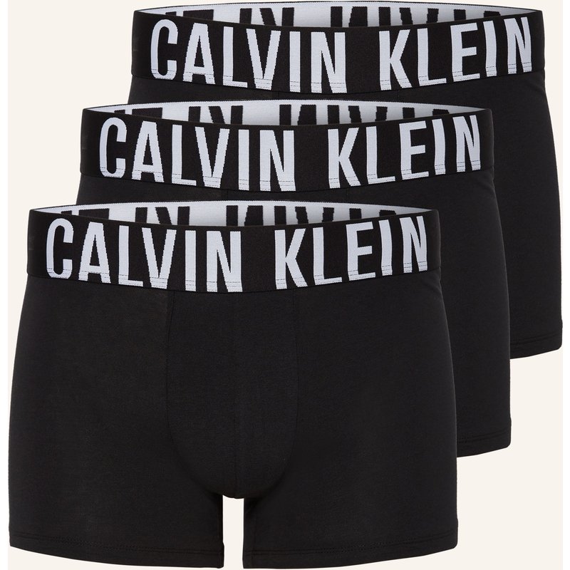 Calvin Klein 3er-Pack Boxershorts Intense Power schwarz
