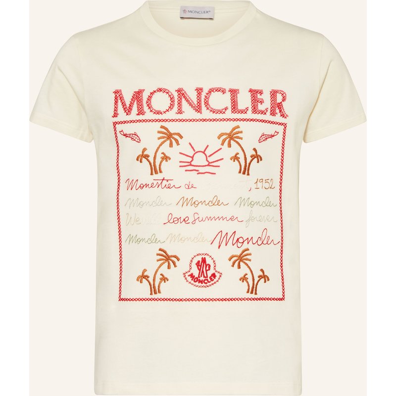 Moncler Enfant T-Shirt weiss