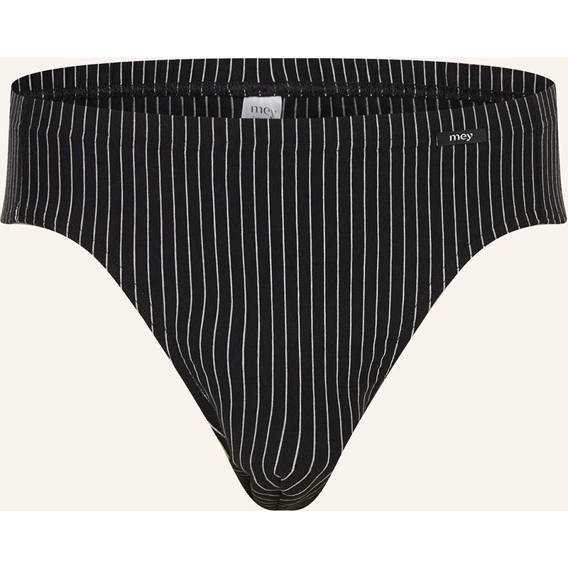 Mey Slip Serie Bc Stripes schwarz