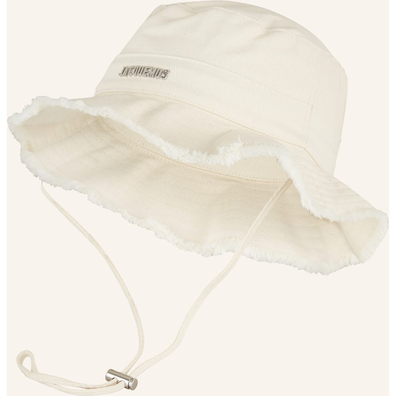 Jacquemus Bucket-Hat Le Bob Artichaut weiss