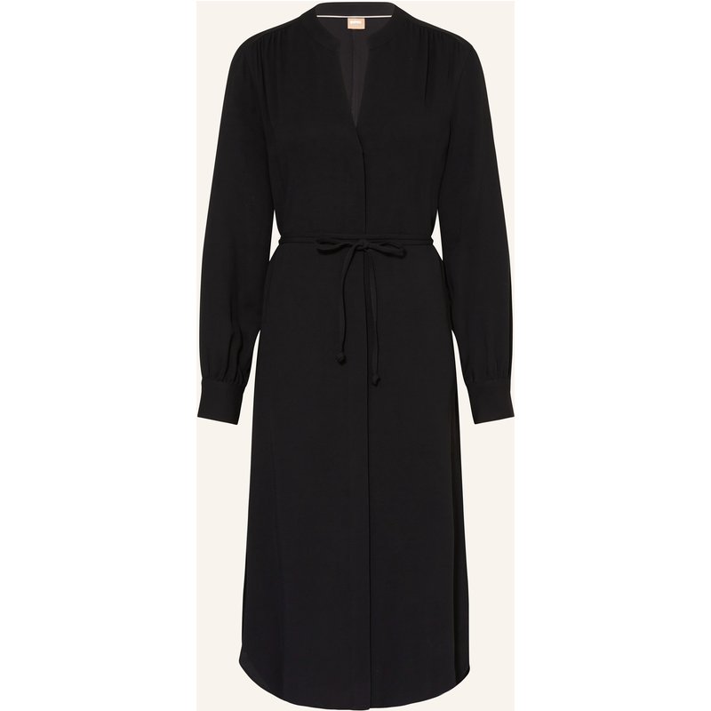 Boss Hemdblusenkleid Dibanorah schwarz