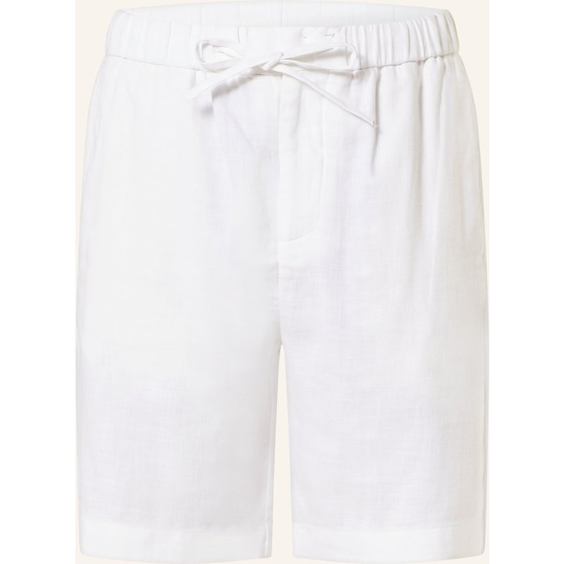 Frescobol Carioca Shorts Felipe Mit Leinen weiss