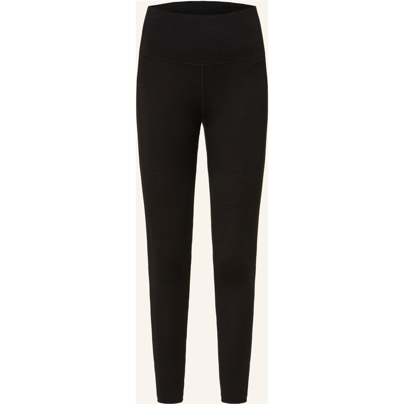 Icebreaker Tights Fastray Ii 25'' Aus Merinowolle schwarz