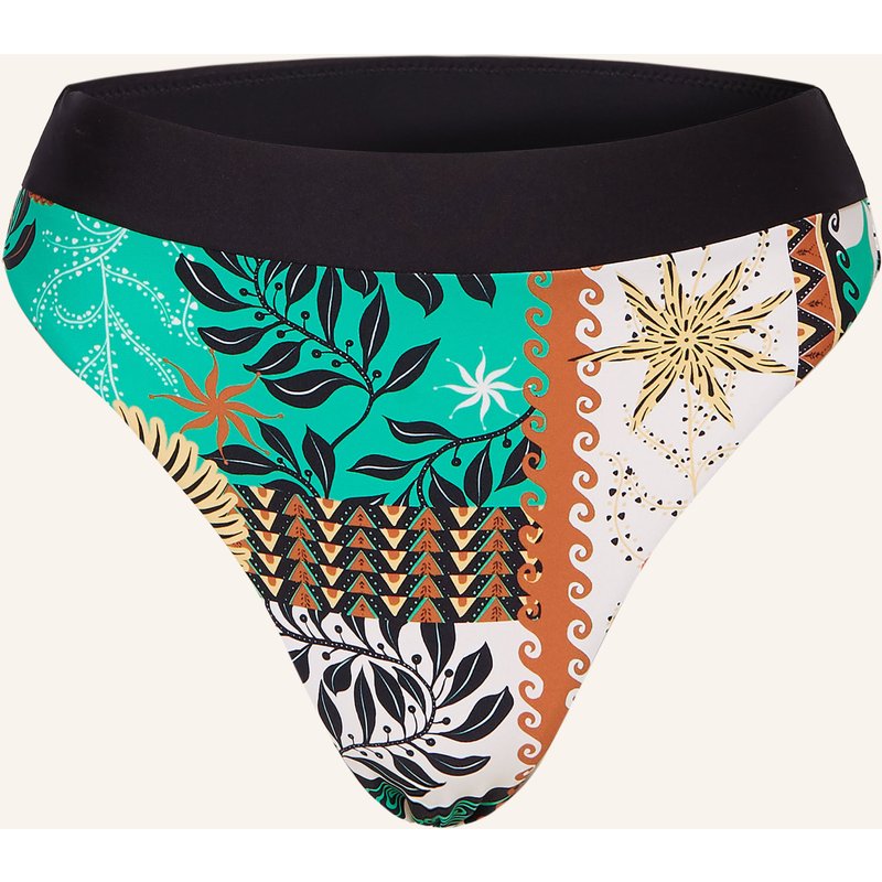 Seafolly High-Waist-Bikini-Hose Atlantis gruen
