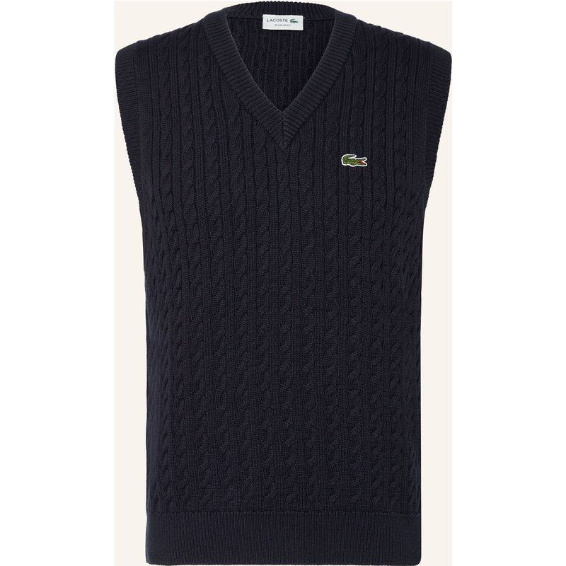 Lacoste Pullunder blau