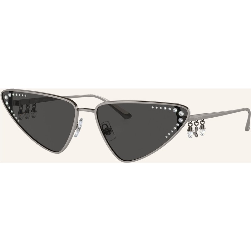 Jimmy Choo Sonnenbrille jc4001b Mit Schmucksteinen grau