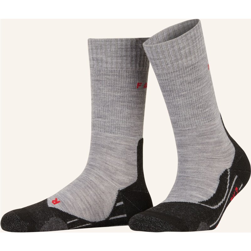 Falke Trekking-Socken tk2 Mit Merinowolle grau