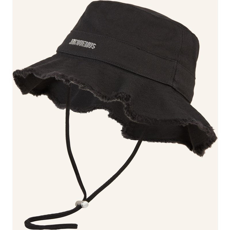 Jacquemus Bucket-Hat Le Bob Artichaut schwarz