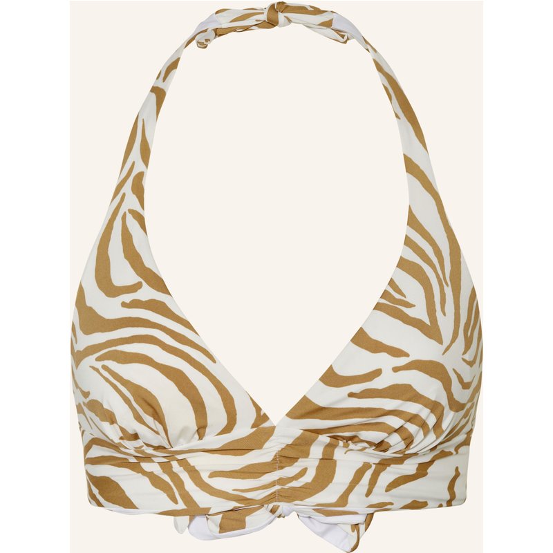 Max Mara Beachwear Neckholder-Bikini-Top Alberta beige